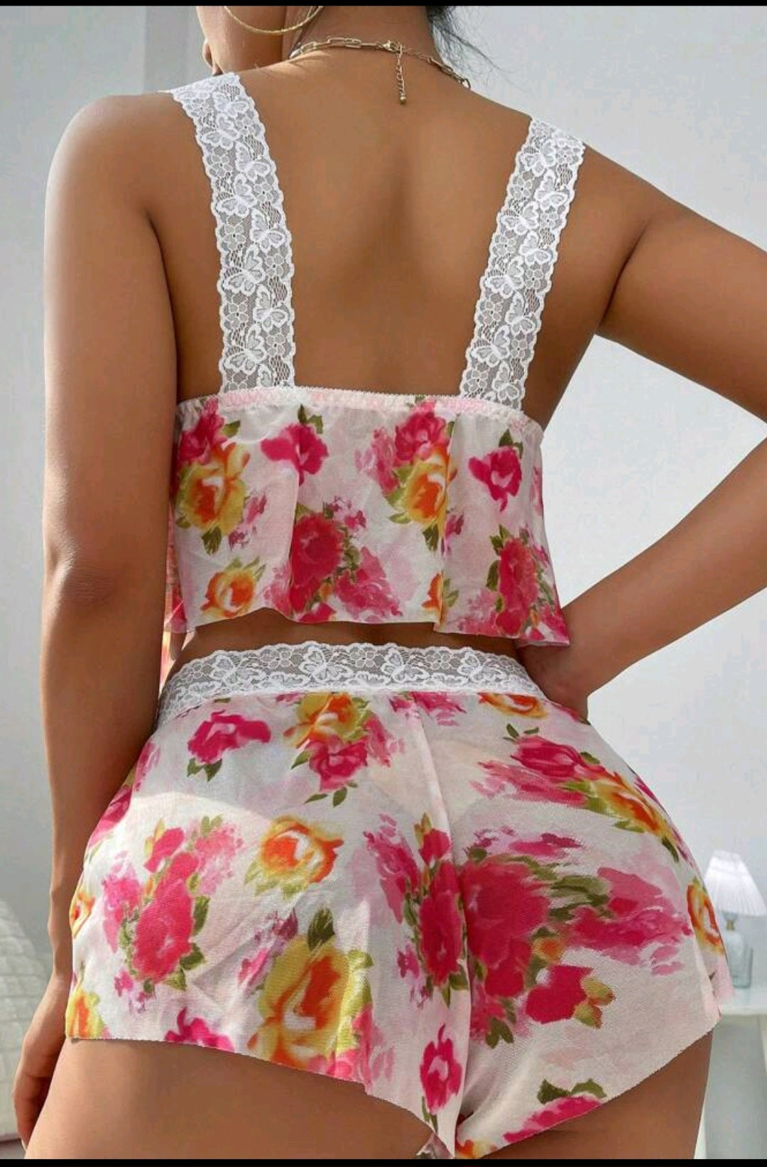 2pc Foral Boxer Briefs